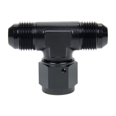 Allstar Performance 8AN Male x 8AN Female Swivel Tee Swivel On Side Adapter Fitting - Black ALL49653
